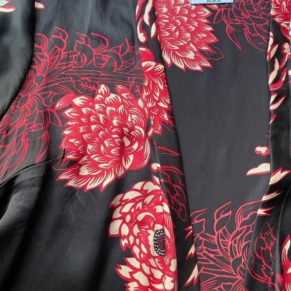 Vintage Silk Short Kimono - Picture 13 of 13